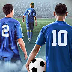 football rivals online soccer mod apk icon