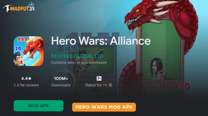hero wars mod apk download
